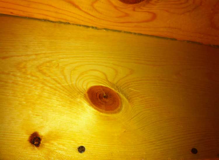 After stain removal